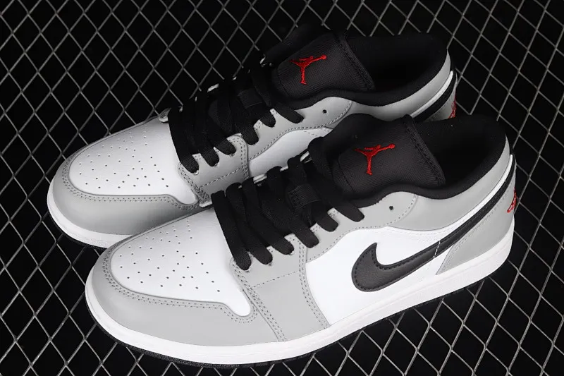 All categories Air Jordan Jordan series basketball shoes Air Jordan 1 Low G version pure original Air Jordan 1 Low "Light Smoke Grey" AJ1 Joe 1 Little Dior Smoke Gray 553558-030